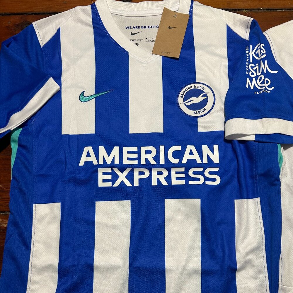 BRIGHTON HOVE ALBION  Men's JERSEY Sz M,L,XL,2X by Nike  New w tags